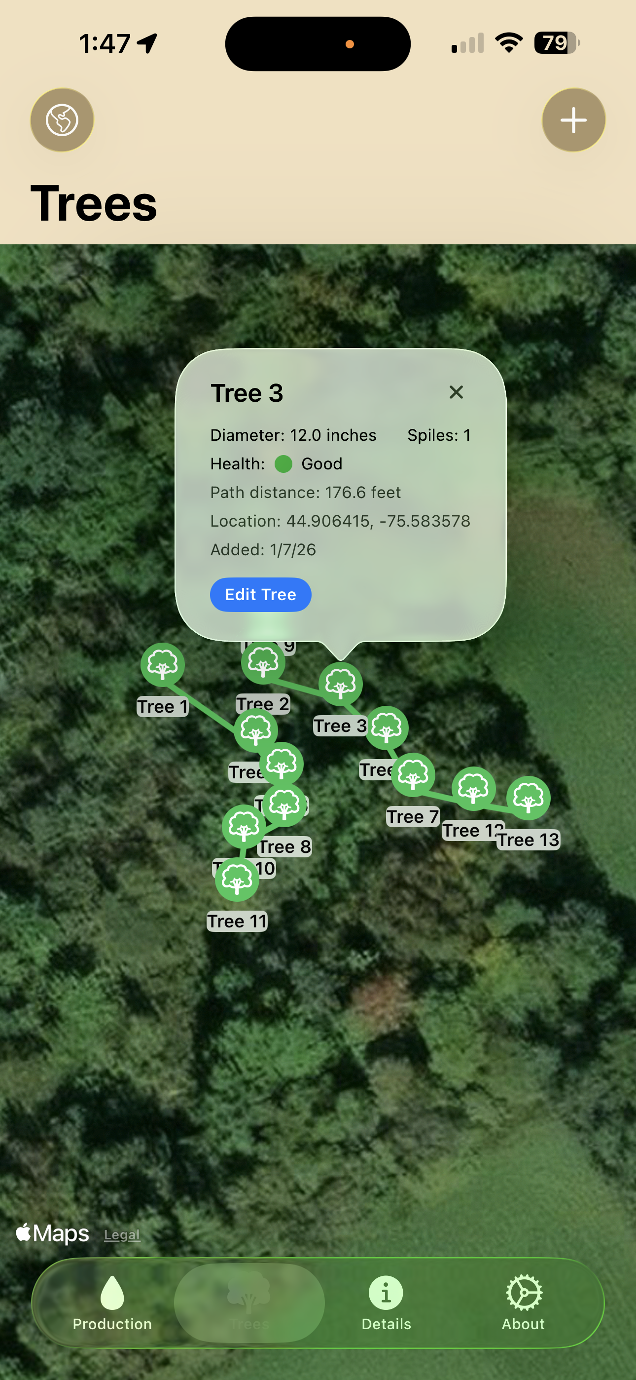 Tree Map View